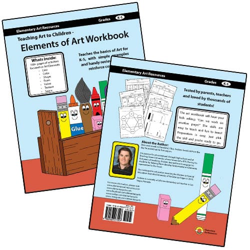 Elements of Art Workbook - Printable Classroom Copy License