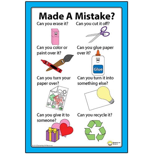 Made A Mistake - Elementary Art Resources